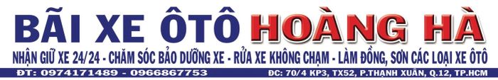 Hình ảnh bãi xe Hoàng Hà - Không gian rộng rãi, an toàn