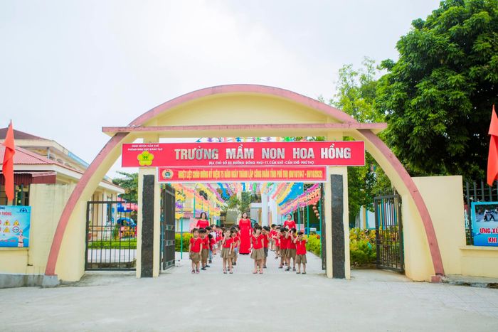 Không gian học tập lý tưởng tại Trường Mầm Non Hoa Hồng - Nơi trẻ thơ được chăm sóc toàn diện