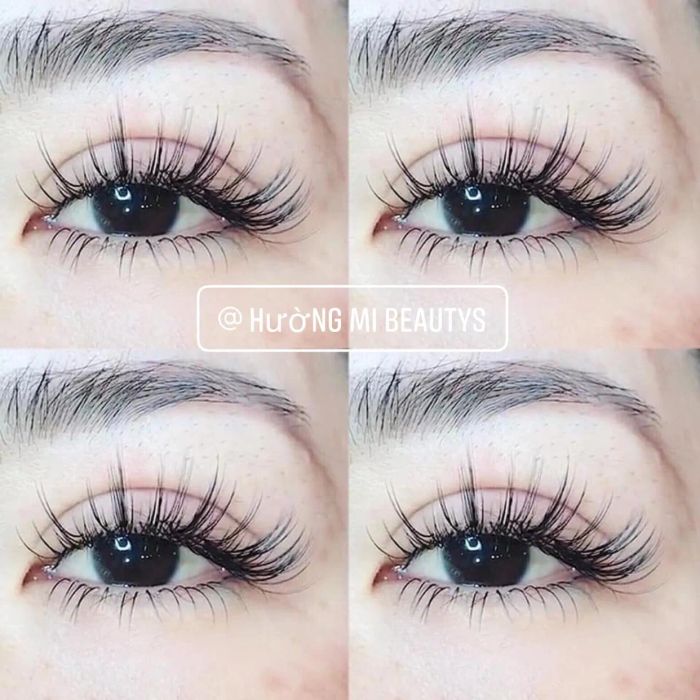 Thành quả mi nối hoàn hảo từ Hường Mi Beautys