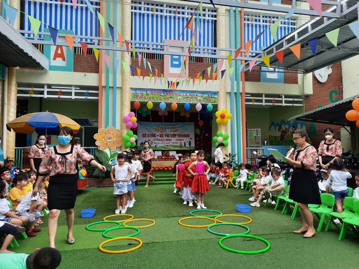 Trường Mầm Non 8 Tháng 3 - Hình ảnh đẹp về không gian học tập sáng tạo