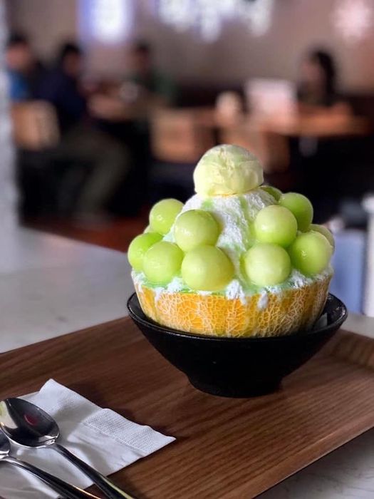 Những tác phẩm bingsu nghệ thuật tại Bingsuya Coffee