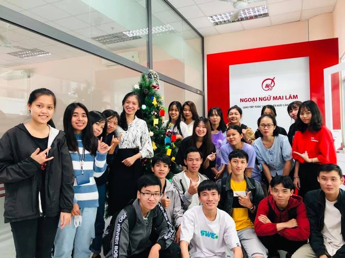 Hình ảnh lớp học tại Mai Lâm English