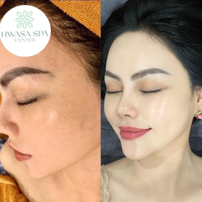 Không gian sang trọng và hiện đại tại HWASA Spa Center