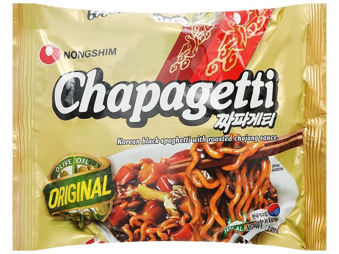 Hình ảnh chân thực mì tương đen Chapaghetti Nongshim - Sự lựa chọn đẳng cấp