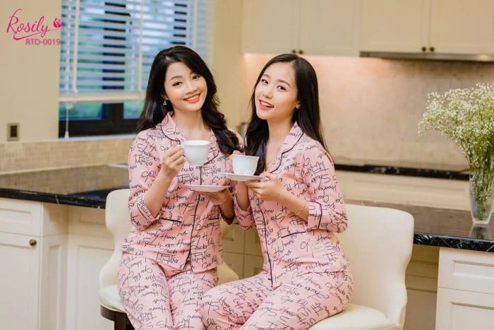Bộ Đồ Mặc Nhà Cao Cấp Rosily ảnh 1