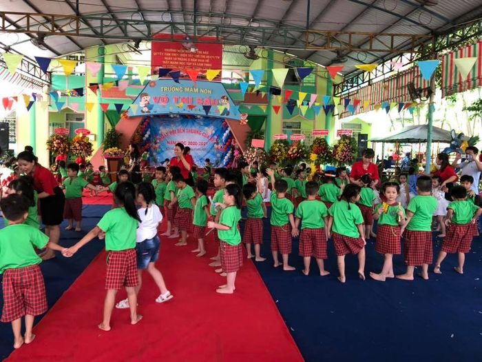 Hình ảnh không gian học tập tại Trường Mầm Non Võ Thị Sáu