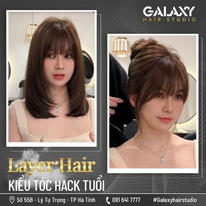 Không gian hiện đại và sang trọng tại Galaxy Hair