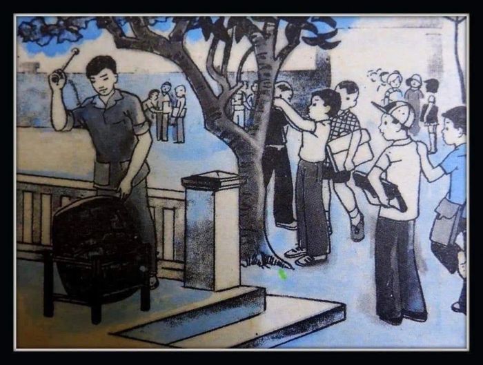 Hình ảnh trống trường thân quen