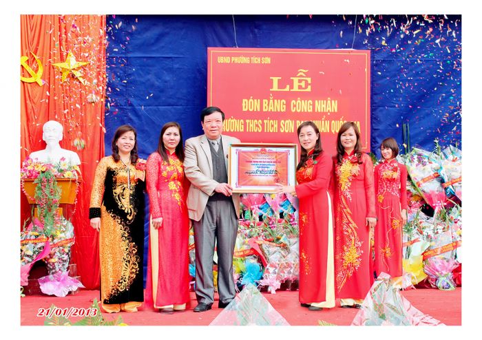 Hình ảnh đẹp về THCS Tích Sơn - góc nhìn mới