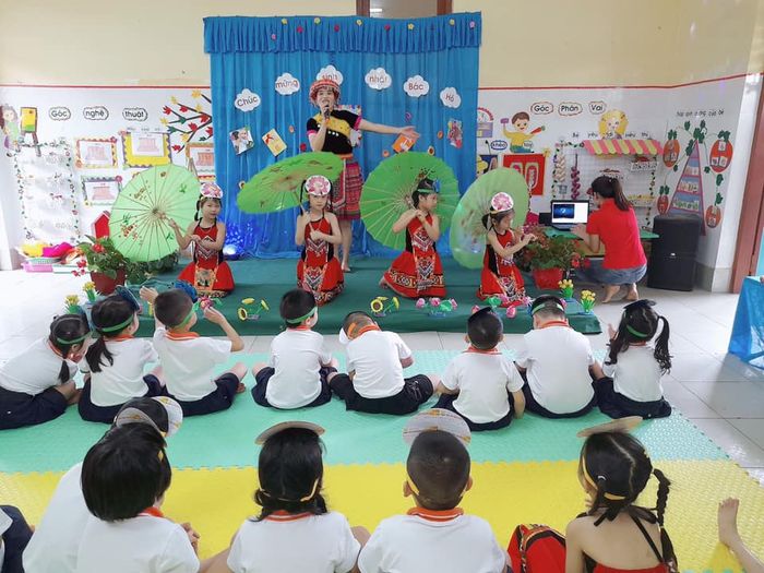Khoảnh khắc tỏa sáng của Trường Mầm Non Sao Mai qua góc nhìn thứ hai đầy nghệ thuật