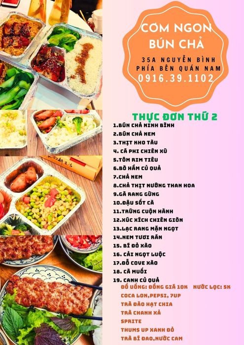 Không gian ấm cúng tại Cơm Ngon Bún Chả