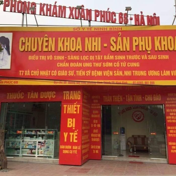 Không gian khám chữa bệnh hiện đại tại Phòng khám Sản - Nhi Xuân Phúc