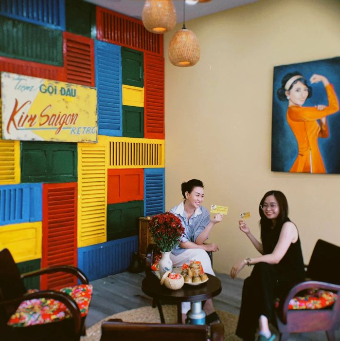 Không gian sang trọng tại Kim Saigon Retro - Nơi thời gian ngừng lại