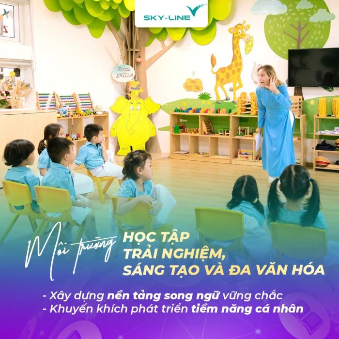 Hoạt động ngoại khóa đa dạng tại Sky-Line School