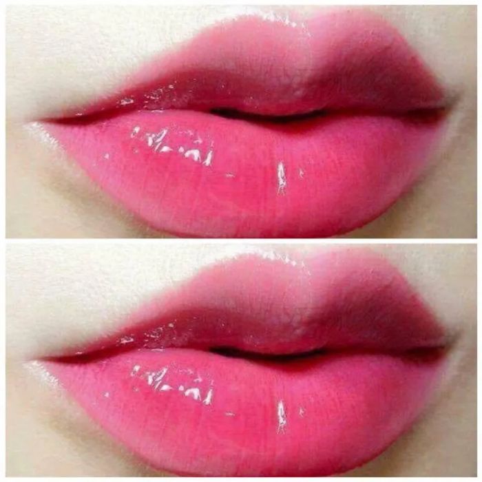 Kết quả phun môi tự nhiên tại Thẩm Mỹ Viện Hà Hương