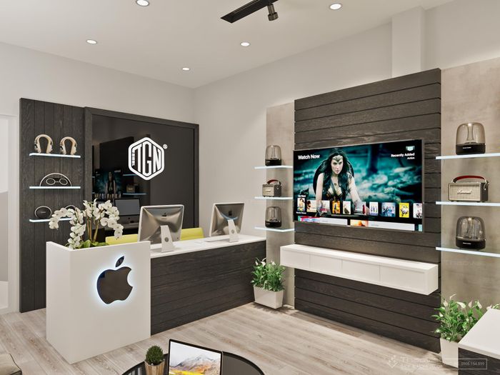 Showroom hiện đại của 1989 Luxury Mobile