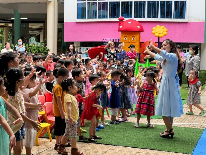 Hình ảnh không gian học tập tại Trường Mầm non Họa Mi 1