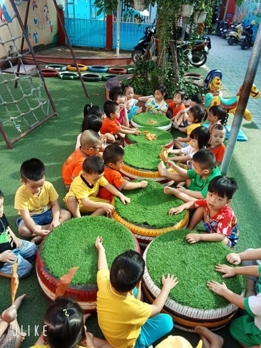 Góc vui chơi sáng tạo dành cho các bé tại trường