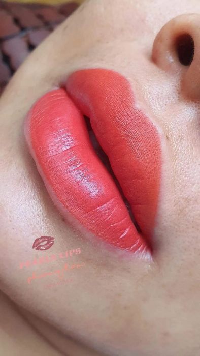 Hình ảnh thực tế dịch vụ phun môi tại Phương Đàm Spa & Beauty