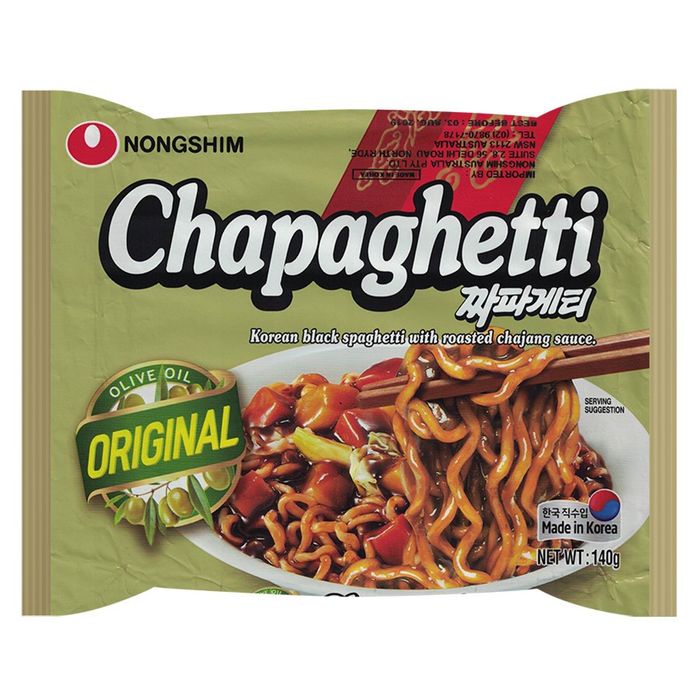 Hình ảnh mì tương đen Chapaghetti Nongshim chính hãng