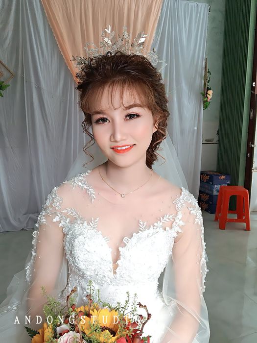 Hình ảnh trang điểm cô dâu tại An Đông Makeup