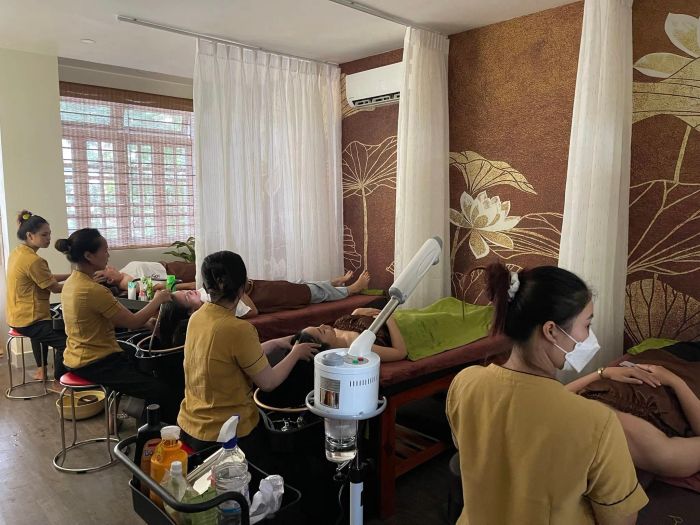 Không gian thư giãn sang trọng tại Nàng Spa Relax