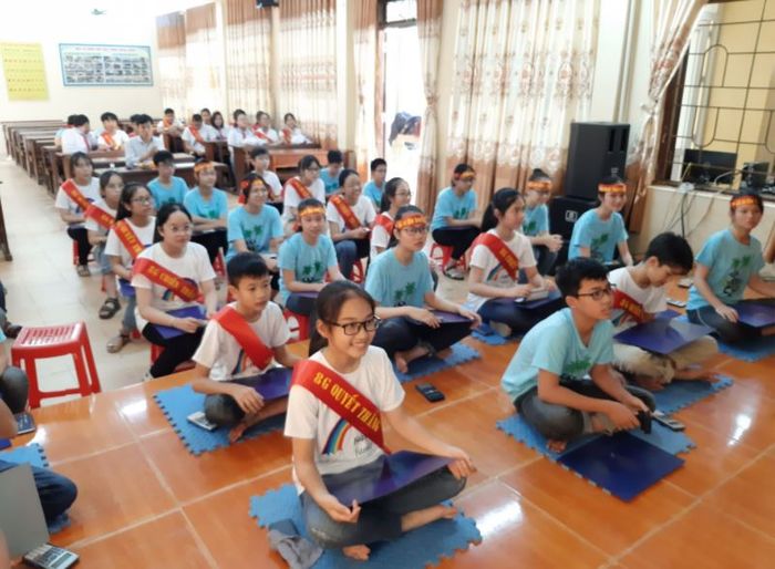 Hình ảnh hoạt động giảng dạy và học tập tại Trường THCS Vĩnh Tường - Môi trường giáo dục chất lượng với đội ngũ giáo viên tâm huyết