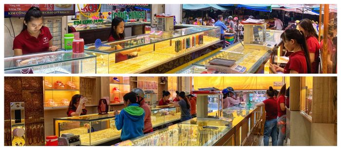 Bộ sưu tập trang sức vàng cao cấp tại Kim Công Hưng