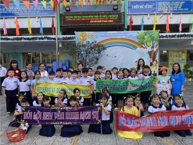Toàn cảnh Trường Tiểu học Phạm Hồng Thái - Nơi ươm mầm tương lai