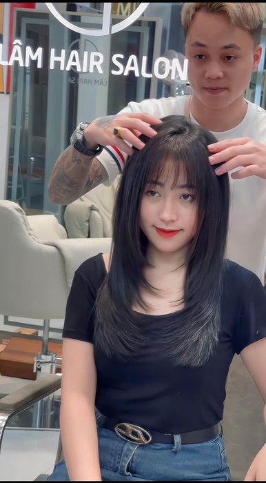 Không gian sang trọng tại Lâm Hair Salon