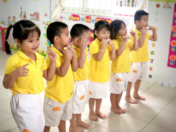 Góc vui chơi sáng tạo tại Trường Mầm Non T.edison 2