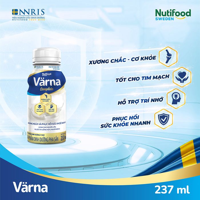 Hình ảnh Sữa Bột Pha Sẵn Värna Complete 1