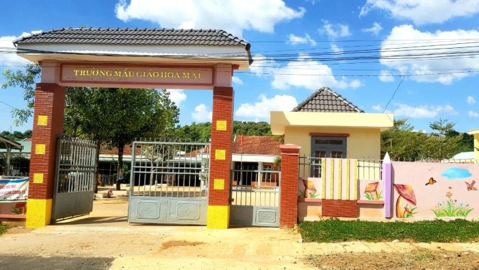 Hình ảnh tươi vui tại ngôi trường hạnh phúc - Trường Mẫu giáo Hoa Mai