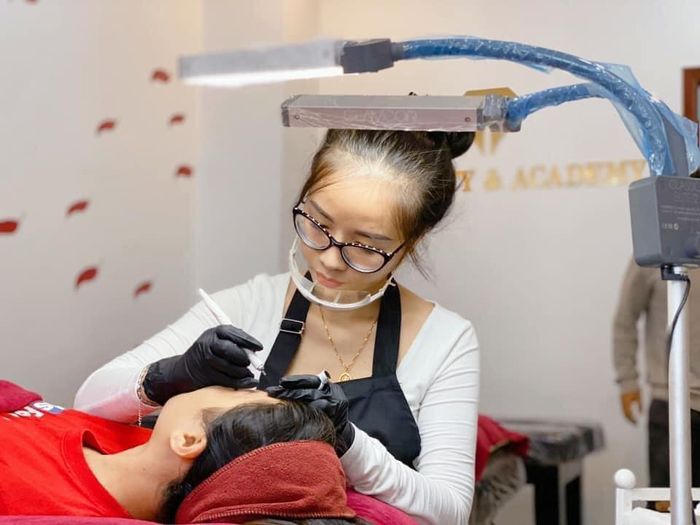 Hình ảnh thực tế ấn tượng từ các khóa học tại PP Beauty & Academy