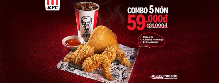 Hình ảnh món gà giòn cay đặc trưng tại KFC