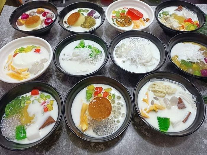 Ảnh 2: Hành trình chinh phục công thức chè Mai Hương - từ nguyên liệu đến thành phẩm đẹp mắt.