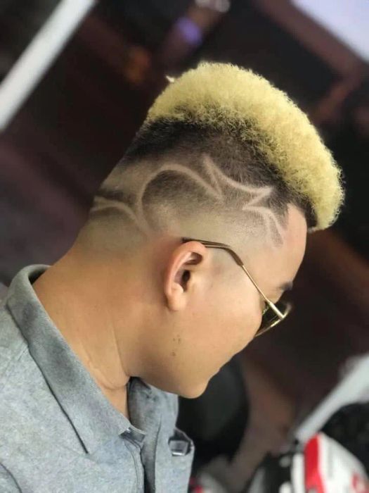 Những tác phẩm nghệ thuật tóc nam tại BarberShop Truong Khoa