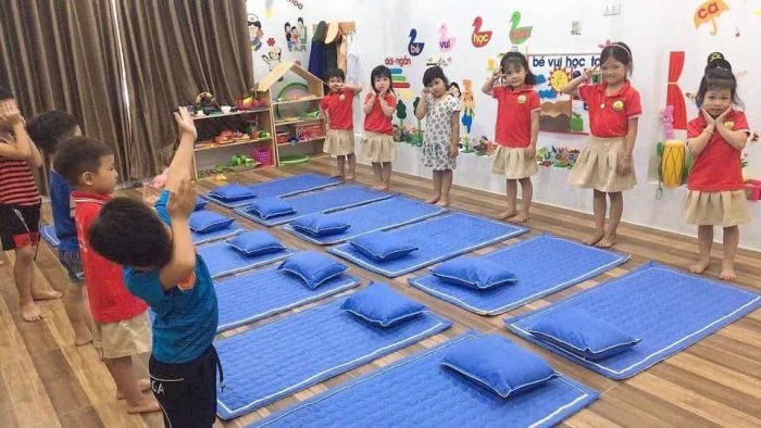Không gian học tập đầy sáng tạo tại Mầm Non Quang Minh