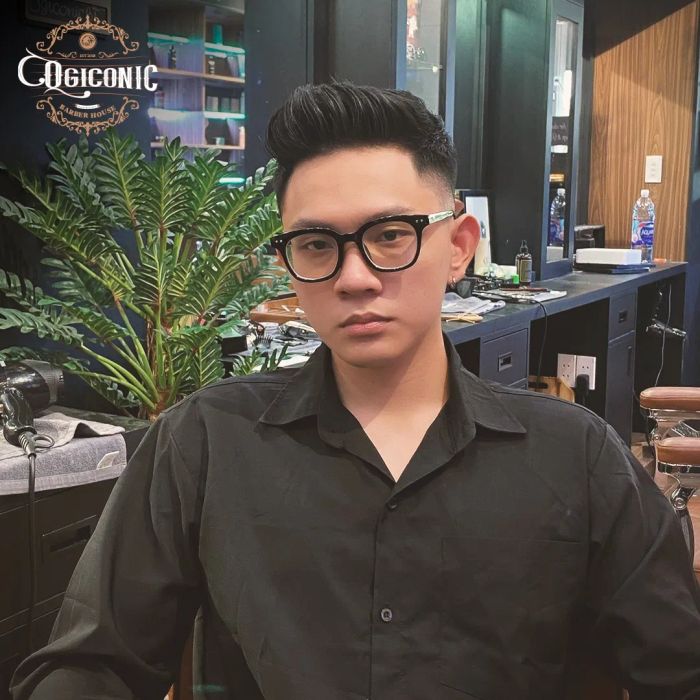 Không gian sang trọng đậm chất nam tính tại OGiconic Barber House