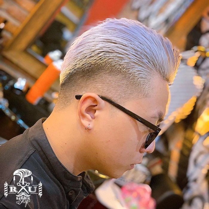 Không gian nghệ thuật đầy cảm hứng tại 4RAU Barber SHOP