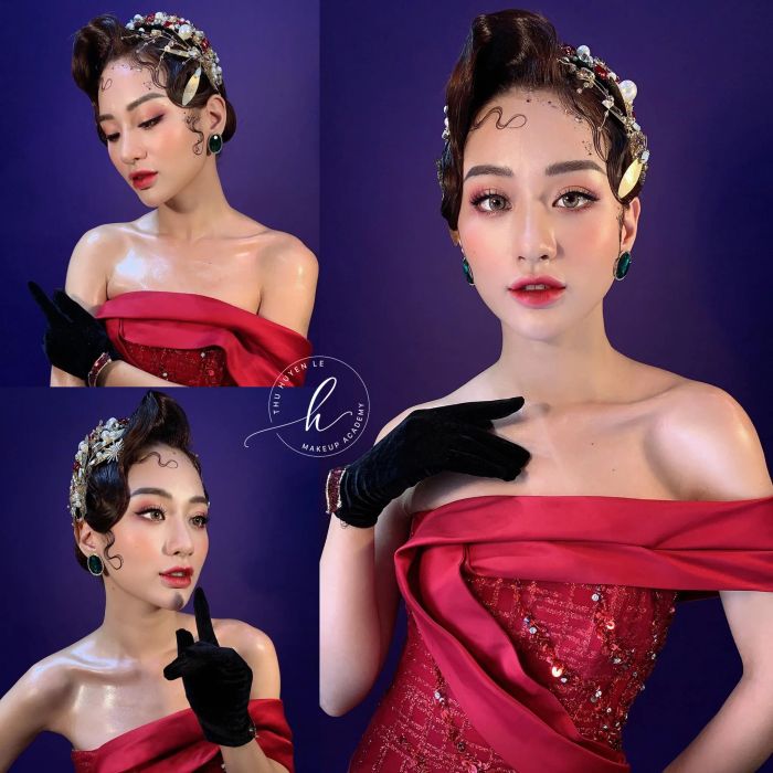 Hình ảnh 3: Phong cách trang điểm ấn tượng