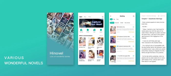 Hinovel ảnh 1 - Phiên bản hình ảnh sống động đầu tiên của thế giới ngôn tình