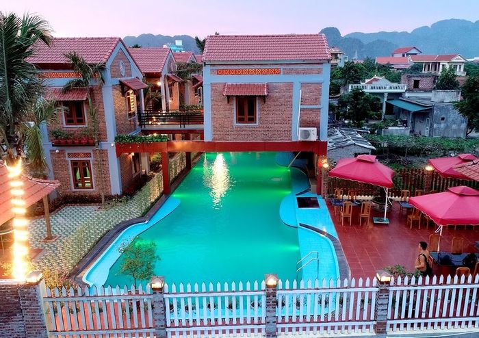 Văn Lâm Homestay ảnh 1 - Góc nhìn toàn cảnh về tổ ấm giữa lòng di sản, nơi kiến trúc hiện đại hòa quyện cùng vẻ đẹp thiên nhiên Tam Cốc.