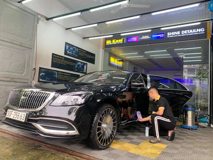 Quy trình detailing chuyên nghiệp tại Shine Detailing