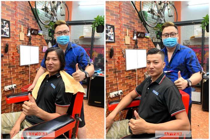 Khoảnh khắc sáng tạo đầy cảm hứng tại NewStar Barbershop