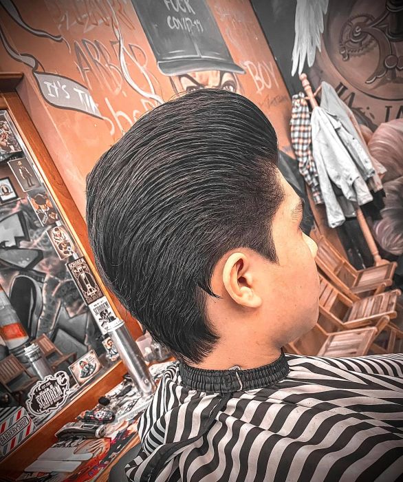 Những tác phẩm nghệ thuật tóc nam tại Đạt Barbershop