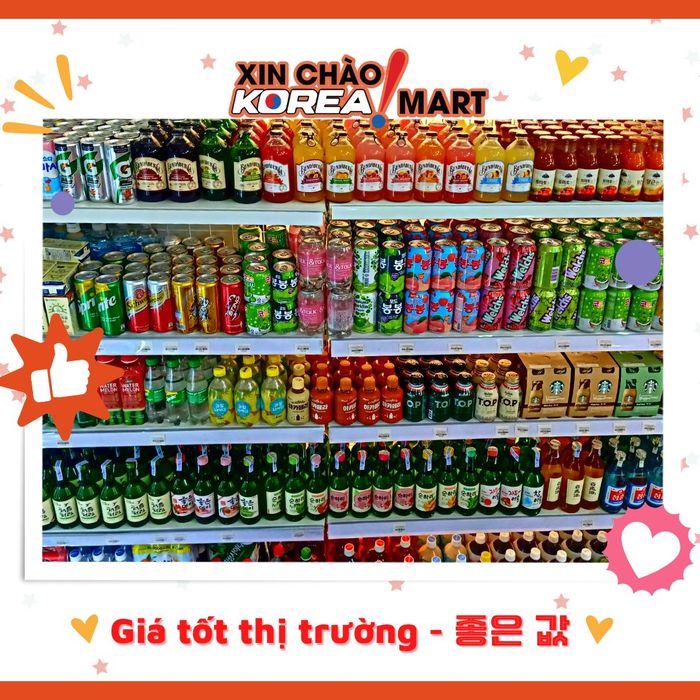Không gian mua sắm đậm chất Hàn tại Xin Chào Korea Mart