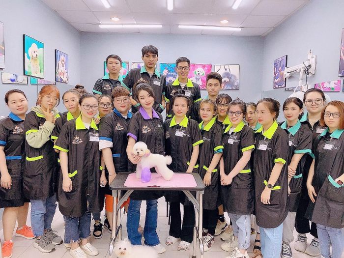 Khoảnh khắc thực hành đầy cảm hứng của học viên Pets Icon