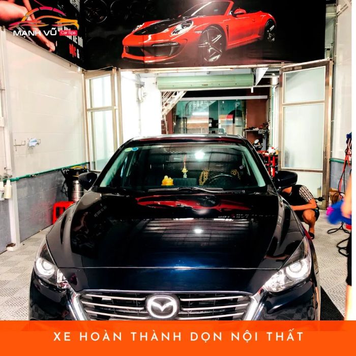Quy trình chăm sóc xe chuyên nghiệp tại Mạnh Vũ Car Spa