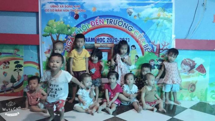 Không gian vui chơi sáng tạo tại Mầm non Tư thục Thỏ Hồng